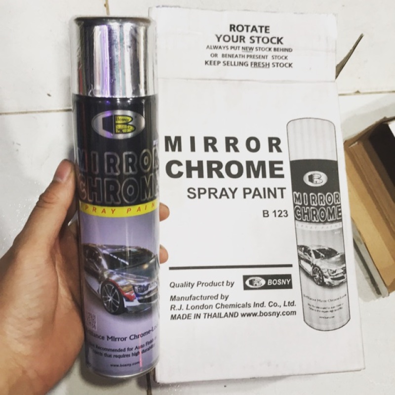 sơn xịt MIRROR CHROME INOX ( tráng gương)