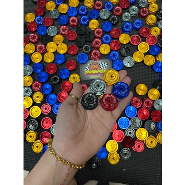 (Nhôm) (Rebound Nut) Núm bông vặn phuộc Ohlins bằng Nhôm