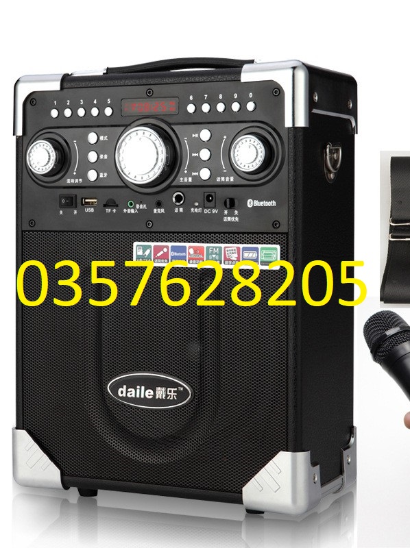 LOA BLUETOOTH DAILE S8 TẶNG KÈM MICRO KO DÂY CAO CẤP - DAILE S8