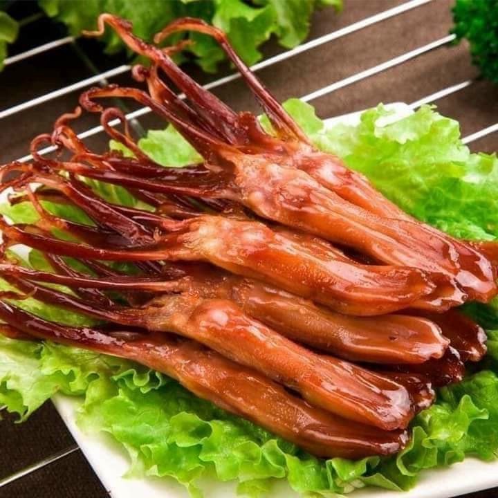 Lưỡi Vịt khay 1kg net 7 (giao Hỏa tốc tphcm)