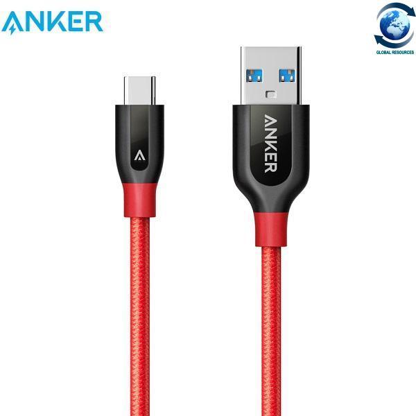 [HCM]Cáp Anker PowerLine+ USB 3.0 ra USB-C - Dài 0.9m - A8168