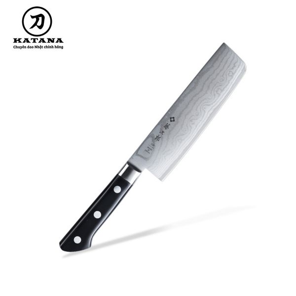 Dao bếp nhật cao cấp tojiro dp 37 lớp damascus vg10 nakiri f660