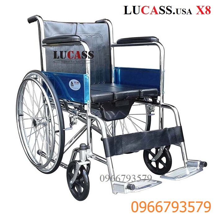 Xe lăn có bô Lucass X8