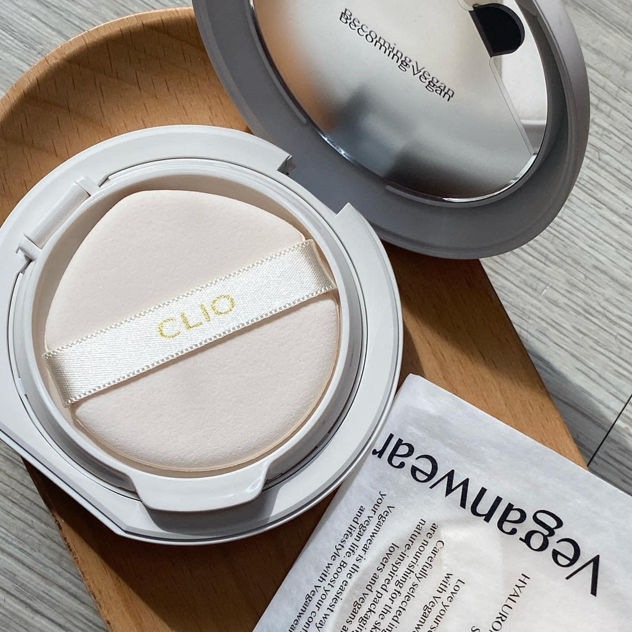 [GIẢM 5% ĐƠN 129K]PHẤN NƯỚC CUSHION CLIO VEGANWEAR