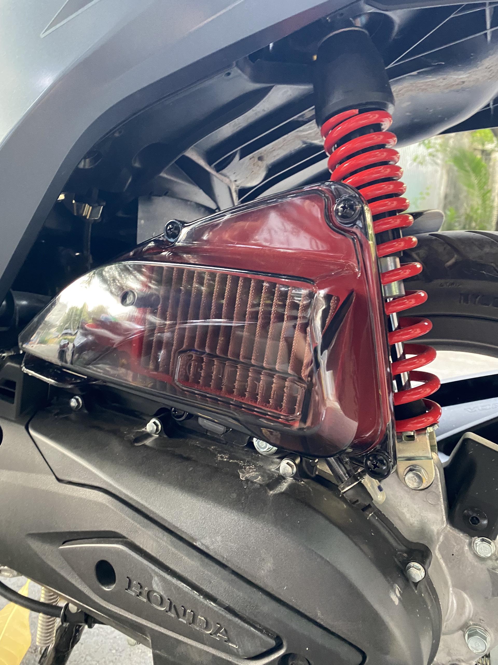 COMBO LỌC GIÓ VÀ ỐP PÔ E TRONG SUỐT SCOOPY 2017-2020