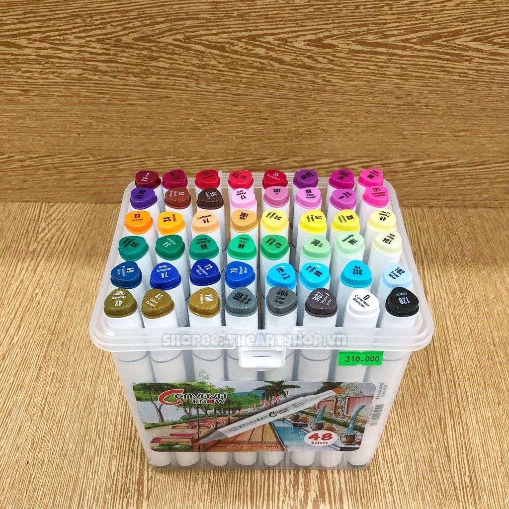Bộ bút marker Touch CENVAVA - CENVAVA Touch marker Set 12/18/24/36/48