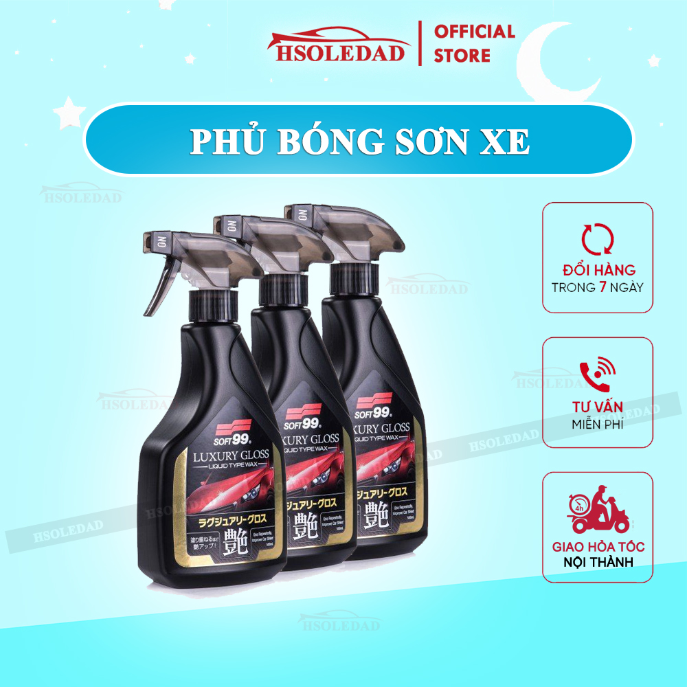 Chai xịt phủ bóng sơn xe ô tô Soft99 ( Phủ Bóng Nhanh )
