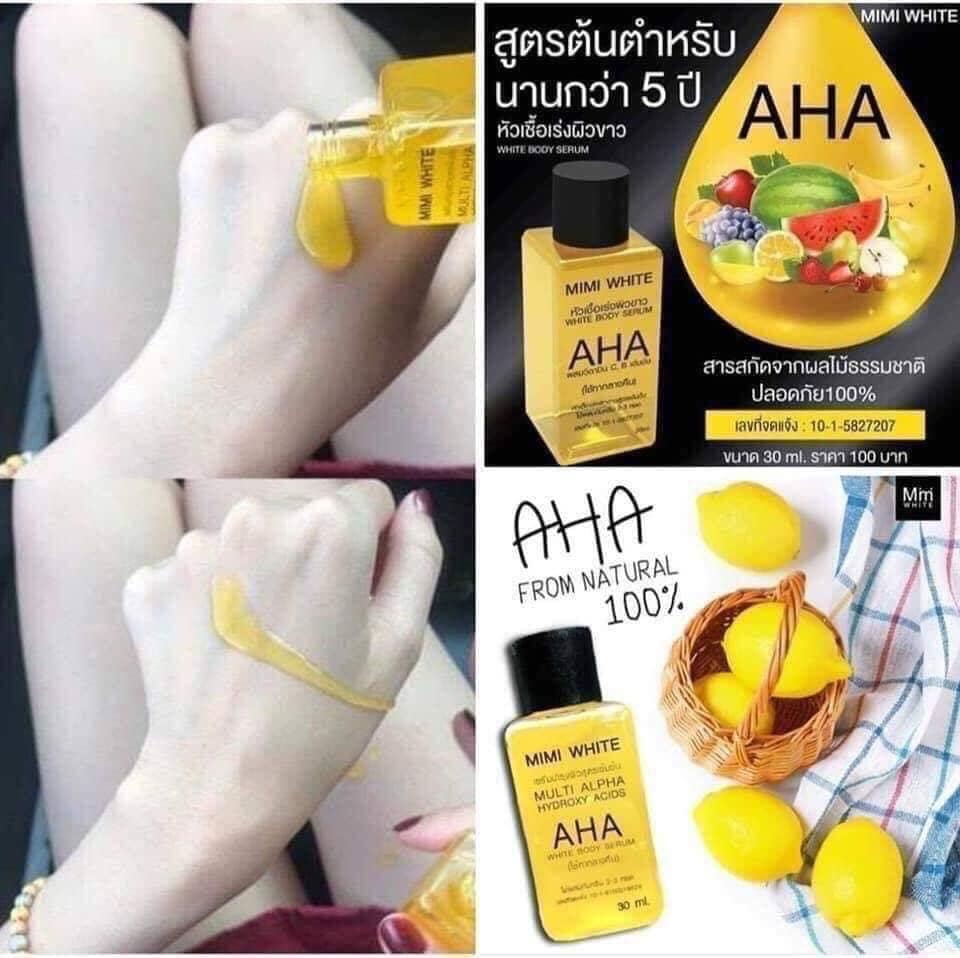Serum trắng da body AHA Thái Lan 30ml
