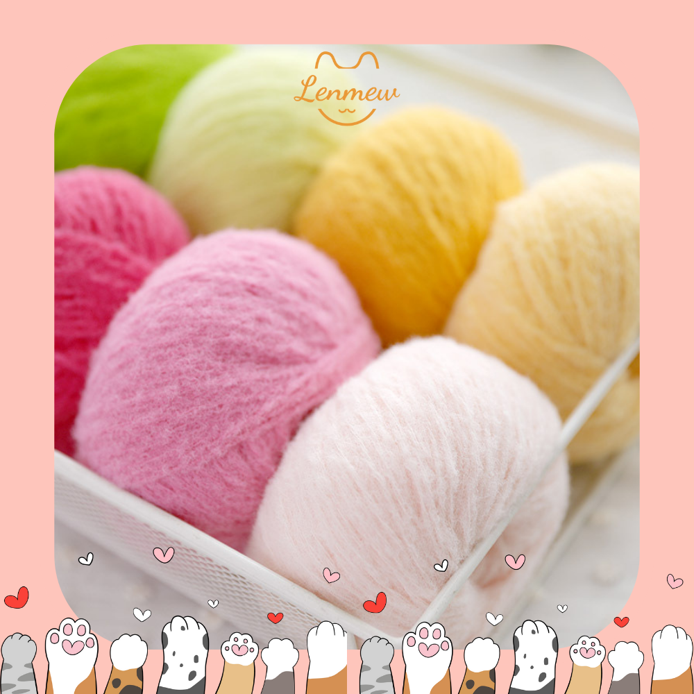 Len Cotton Candy - Len Cotton Sweet Candy (Cuộn 40g)