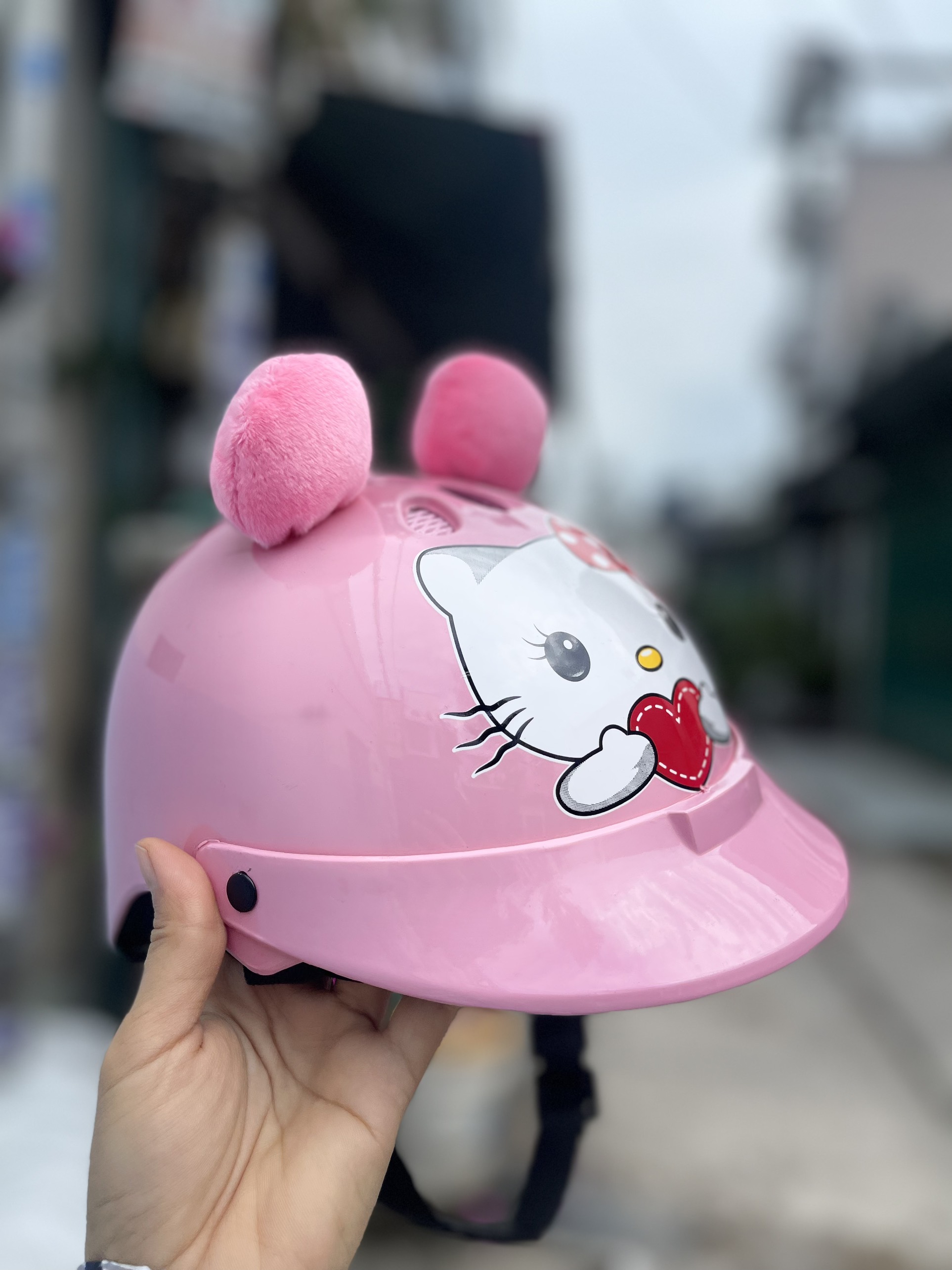 NÓN BẢO HIỂM KÍNH CÀNG CHO E BÉ TỪ 2T ĐẾN 7