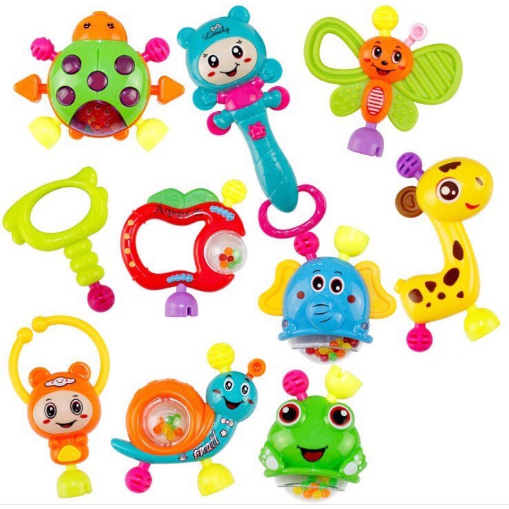 Bộ 10 Lục Lạc Cầm Tay Nhiều Hình Dễ Thương Cho Bé Giá Hot Siêu Giảm tại Lazada Bộ 10 Lục Lạc Cầm Tay Nhiều Hình Dễ Thương Cho Bé Giá Hot Siêu Giảm tại Lazada