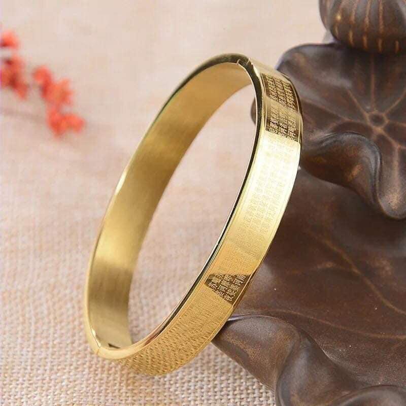 VÒNG TAY CHÚ ĐẠI BI- MẦU VÀNG