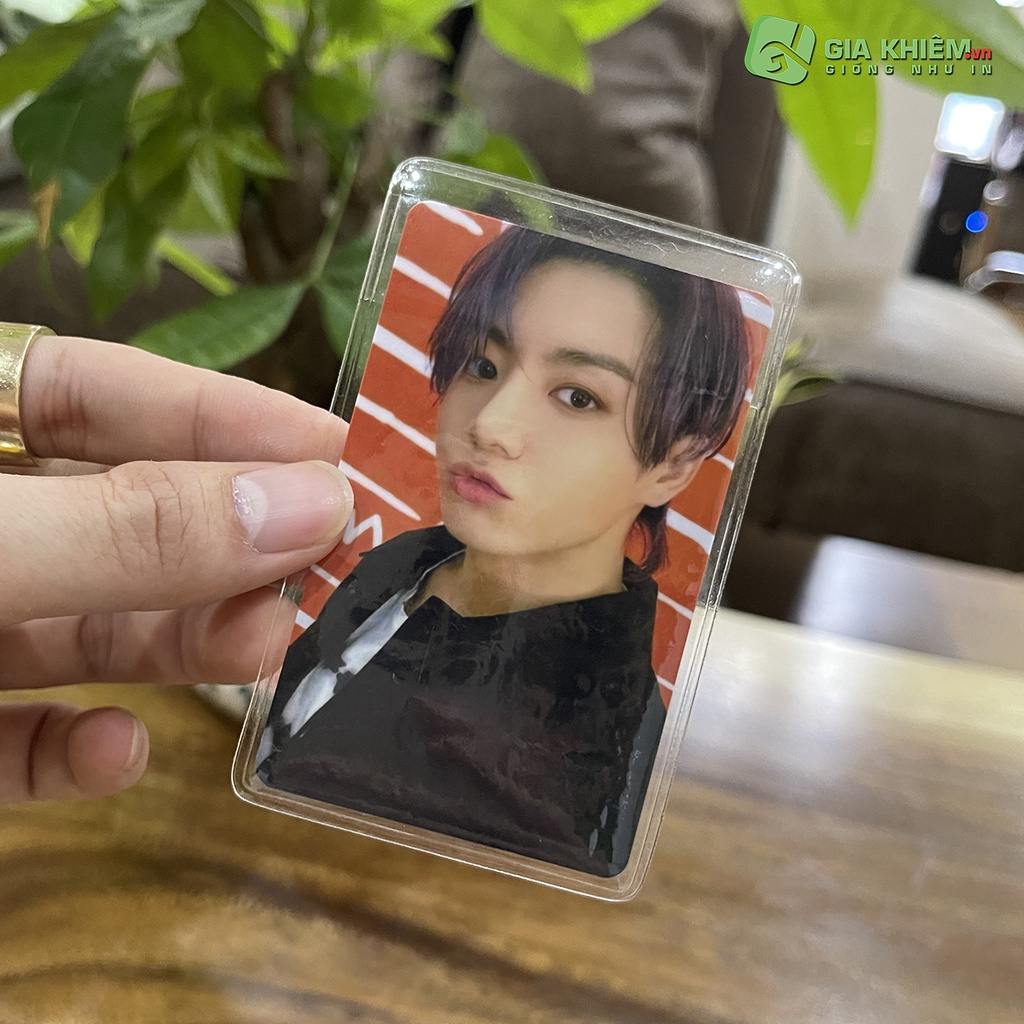 Toploader nhựa dẻo bọc bảo vệ card CCCD size 6x9.5cm