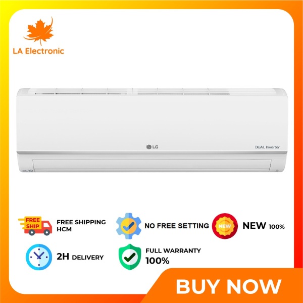 Installment 0% - LG Inverter 1.0 HP V10ENW1 Air Conditioner - Miễn phí vận chuyển HCM