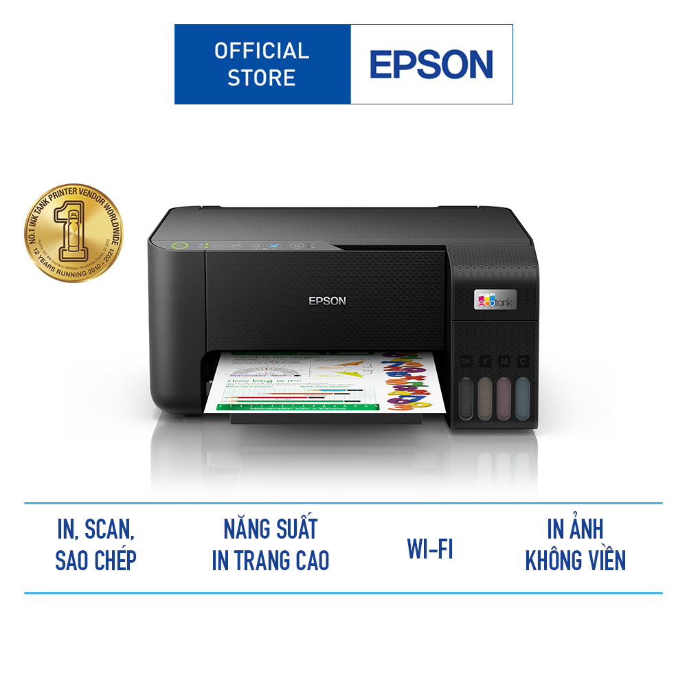 Máy in phun màu đa năng Epson Ecotank L3250