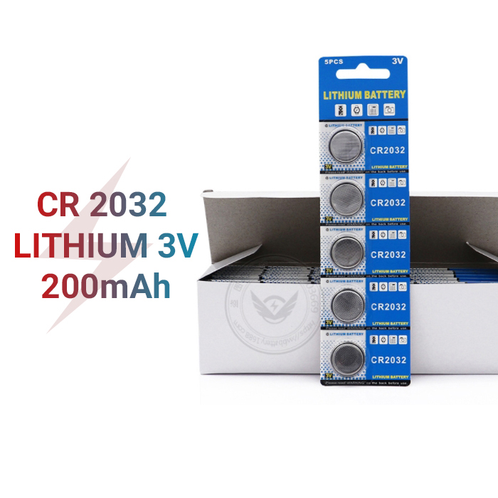 Pin cúc áo CR2032 Lithium 3V