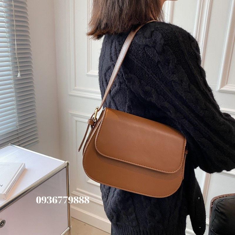 Túi Xách Nữ Thời Trang, Có 2 Dây Đeo Vai Đeo Chéo Kiểu Dáng Basic