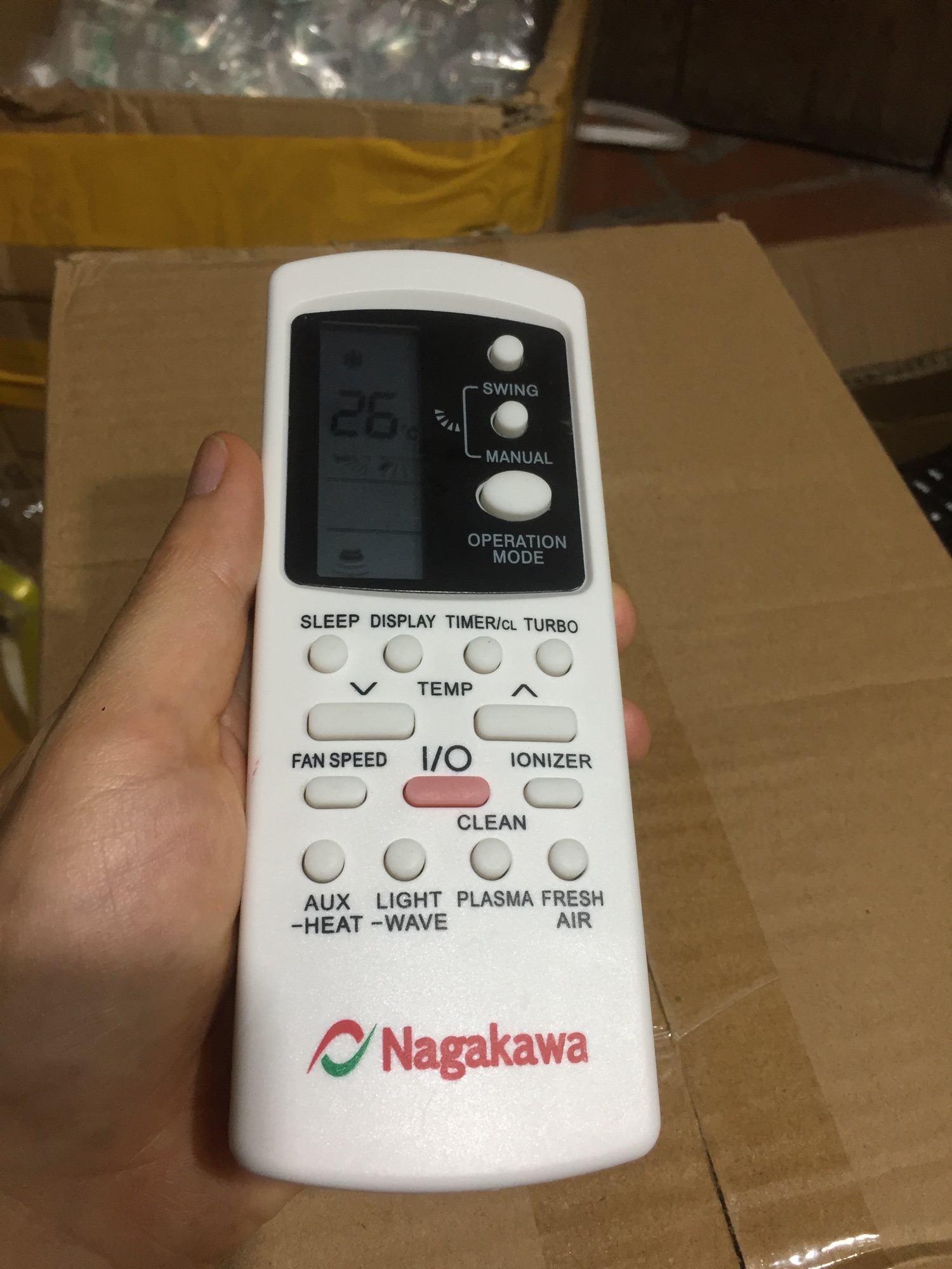 ĐIỀU KHIỂN ĐIỀU HOÀ NAGAKAWA