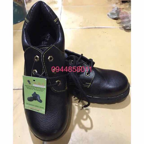 Giày bảo hộ lao động ABC DPH mũi sắt chỉ vàng