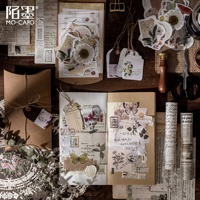 [Vintage Collection] Những set trang trí cổ điển dùng để trang trí Junkjournal