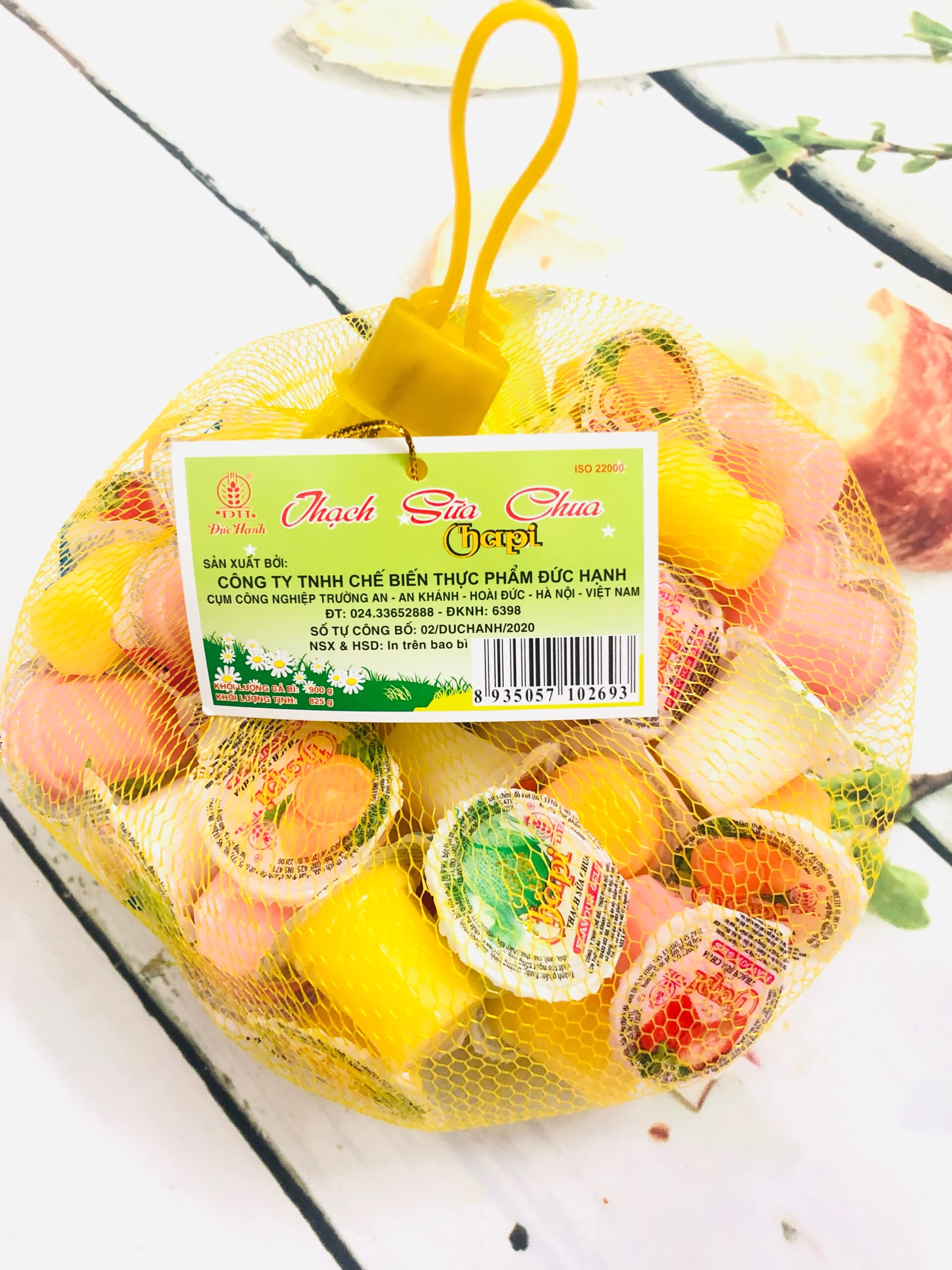 900gr Thạch sữa chua Chapi hủ nhỏ