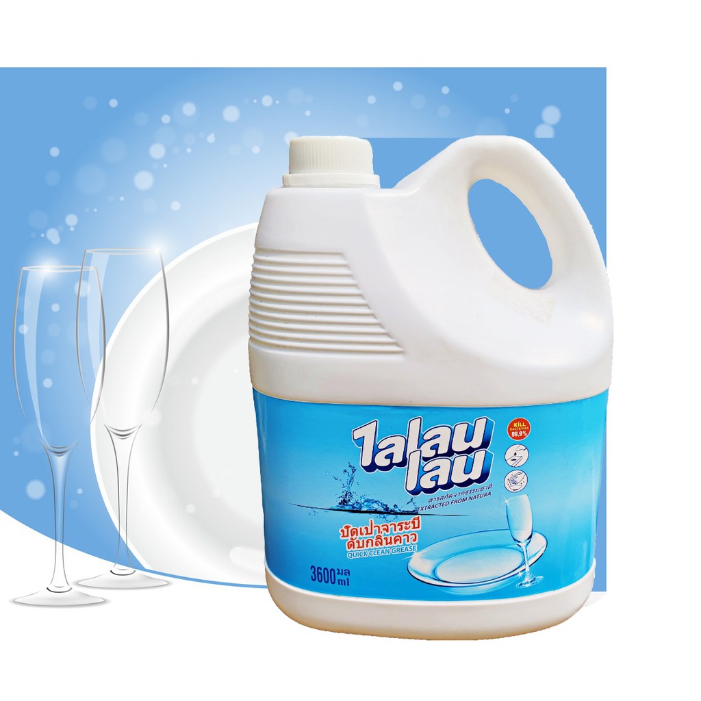 Nước Rửa Chén Bát Công Nghệ Thái Lan Lion 3600Ml