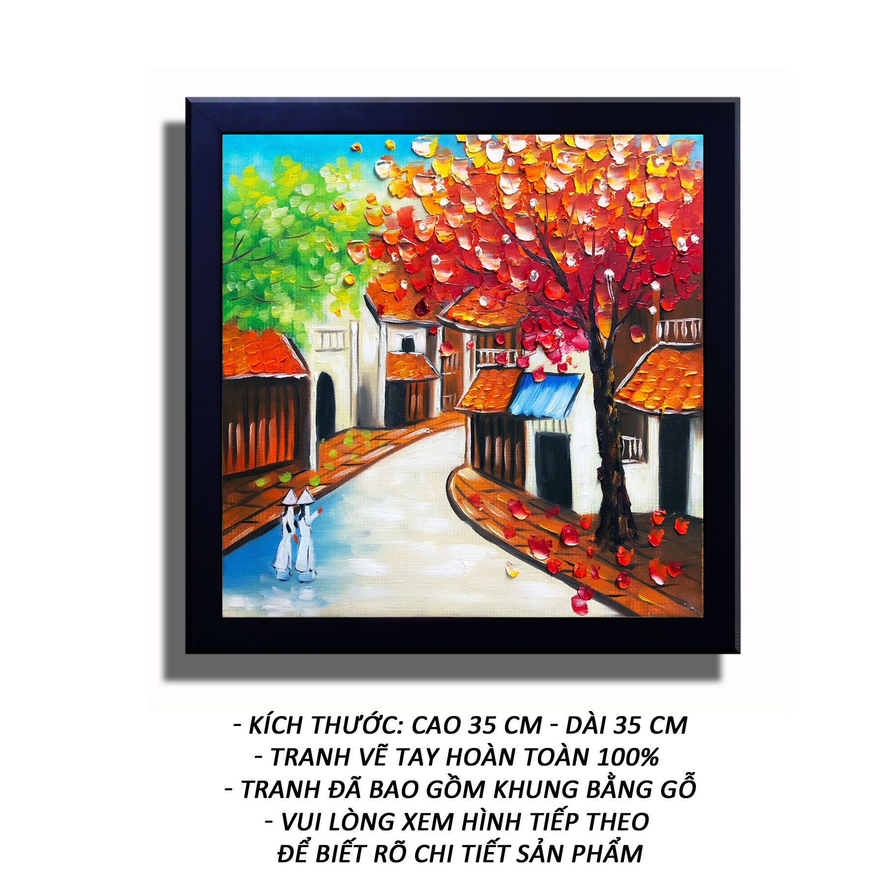 Tranh sơn dầu sáng tác - Lặng Thầm - Tranh Mỹ Thuật Minh Hiền