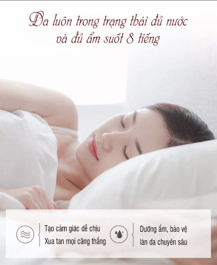 10 Miếng Mặt Nạ Ngủ Trà Xanh Matcha Laikou