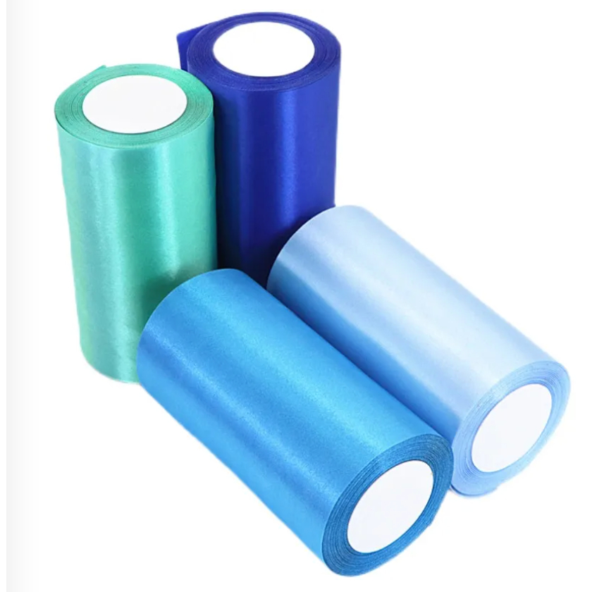 Ruy băng lụa trơn bản to 15cm, 20cm, 30cm 1 mét