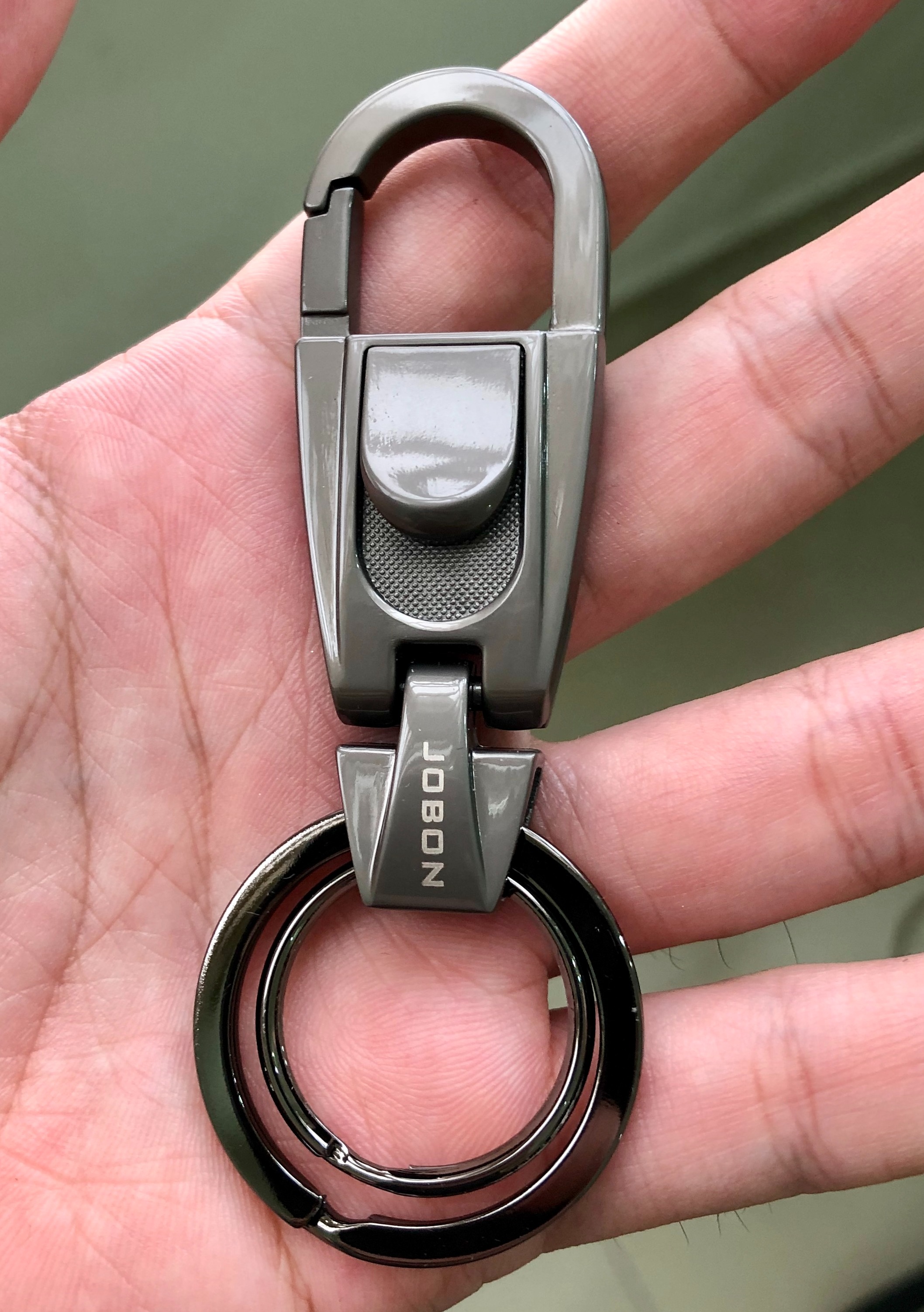 Móc khoá ô tô xe máy Jobon ZB-059 móc khoá treo đỉa cạp quần