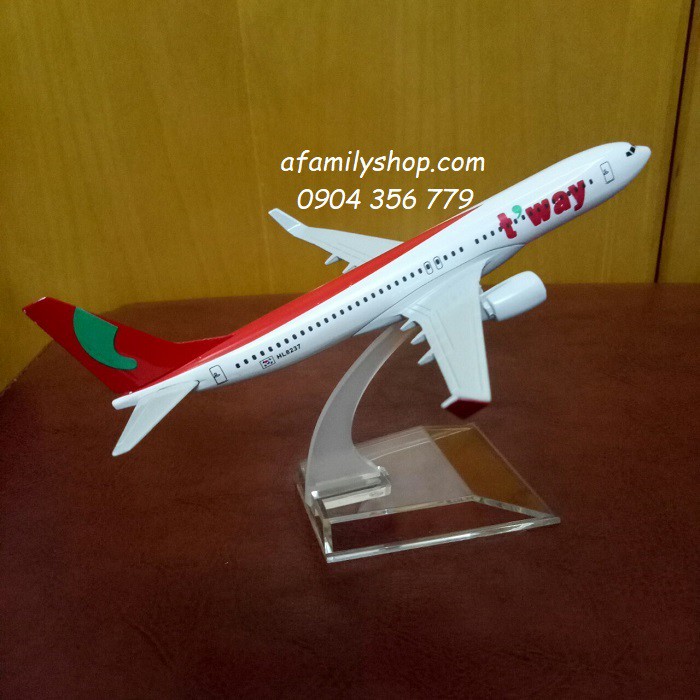 Mô hình máy bay tĩnh Tway 16cm