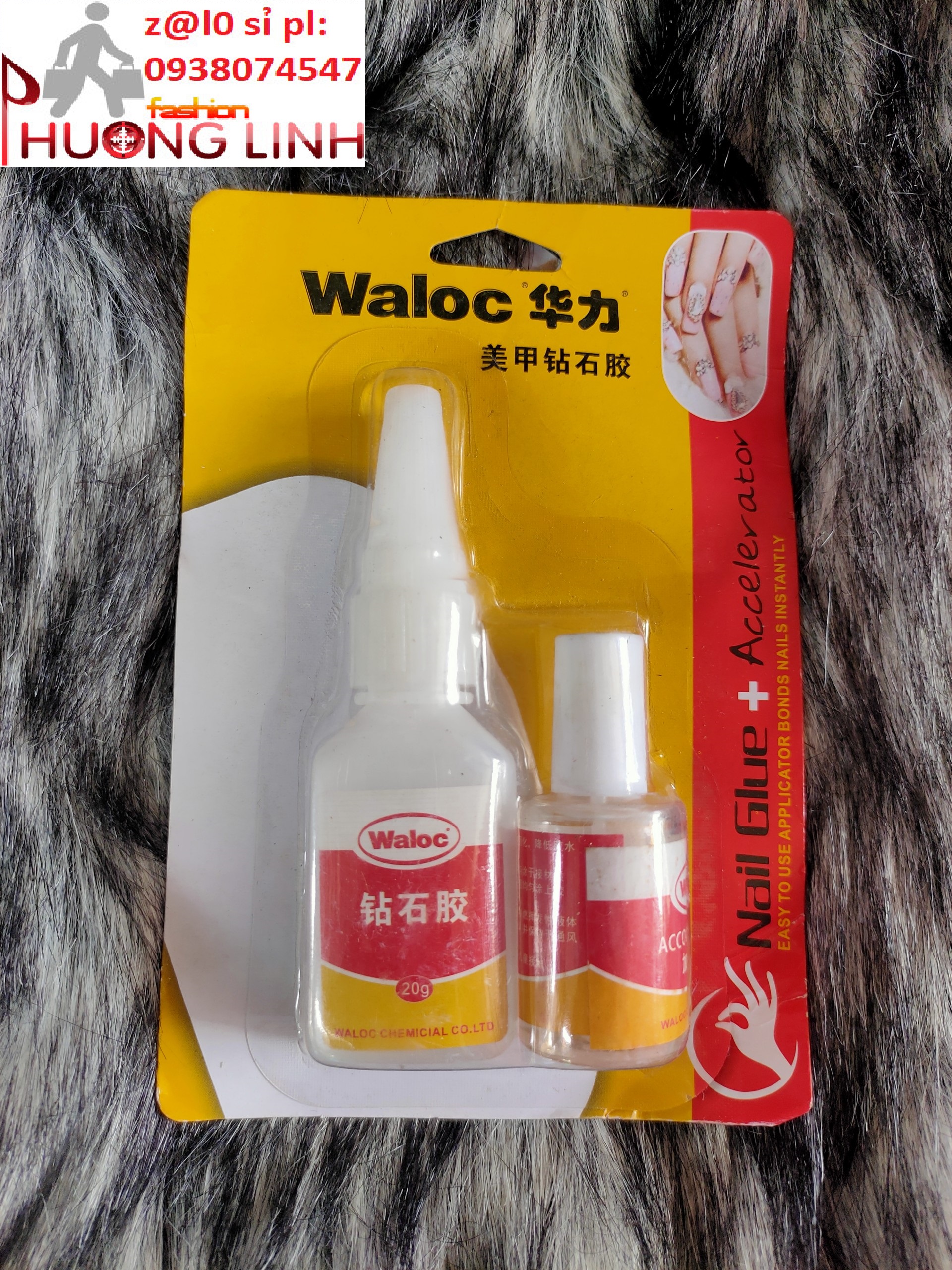 Keo dán móng waloc
