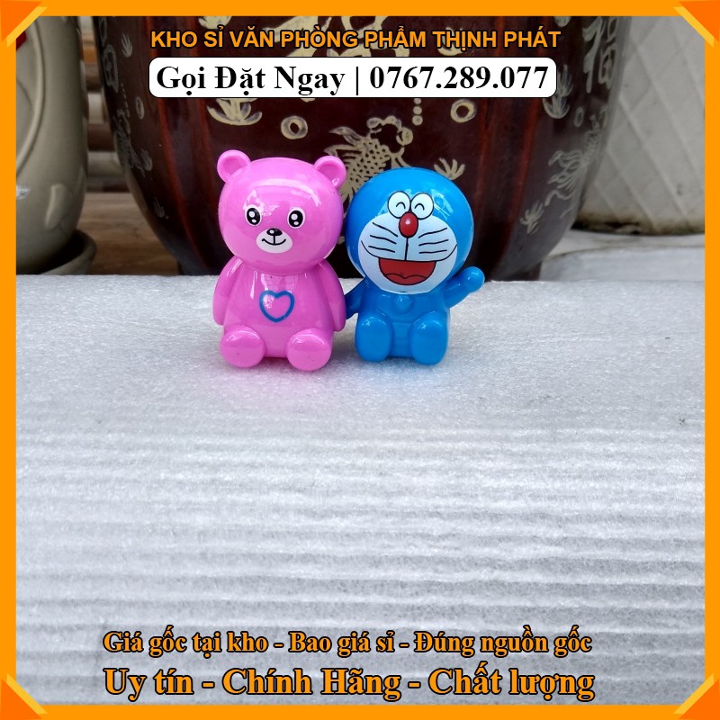 Chuốt chì hình DORAEMON ,GẤU (1 cái), gọt bút chì .