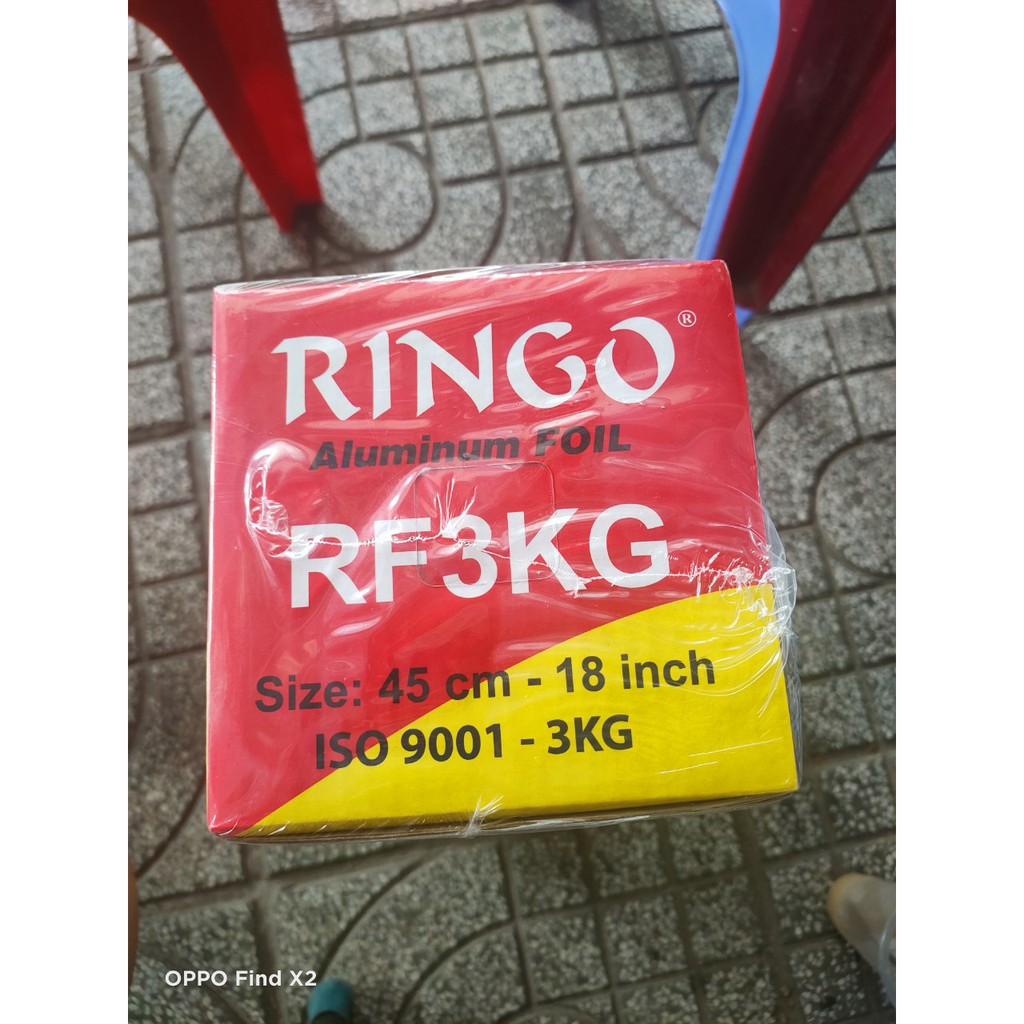[HCM]Giấy Bạc Nướng Thực Phẩm Ringo Loại 3Kg
