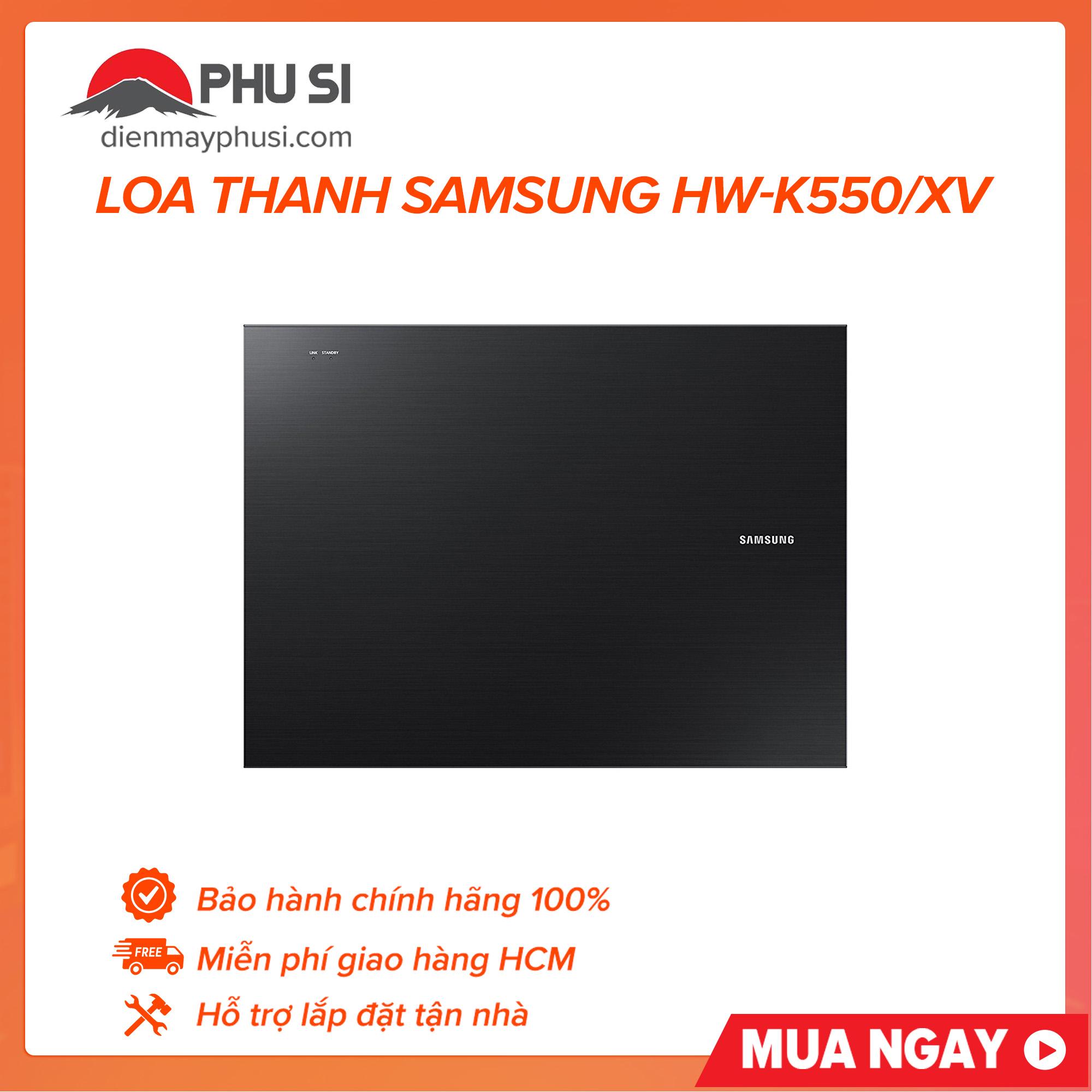 [Trả góp 0%]Loa Thanh Samsung HW-K550/XV