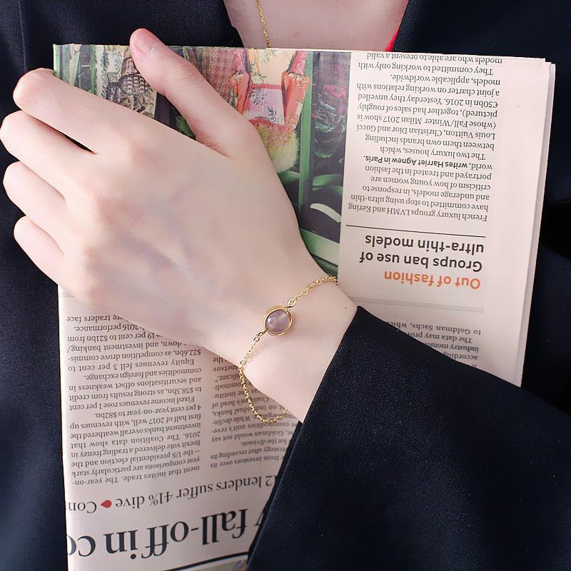 Lắc tay đính ngọc cao cấp MA011