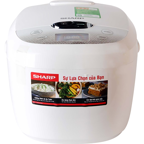Nồi cơm điện tử Sharp 1.8 lít KS-COM186EV-GL