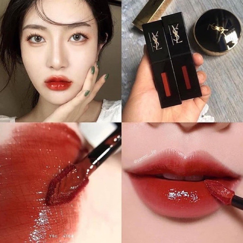 Son YSL Vinyl Cream - Màu 416 ( Sản PHẩm Chính Hãng )