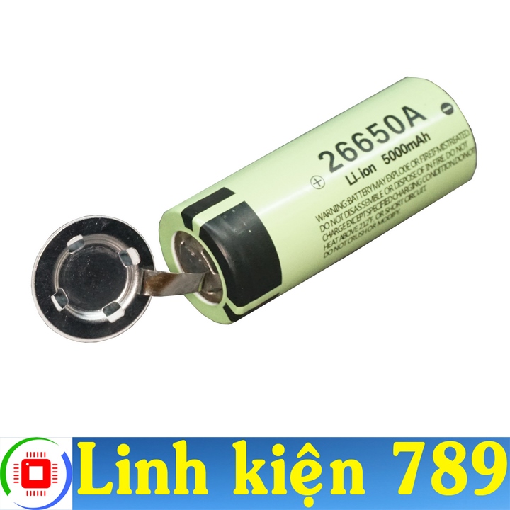 Pin lithium 26650 5000mAh chính hãng