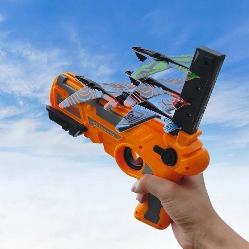 Đồ chơi sung phóng máy bay cho trẻ em , đồ chơi máy bắn máy bay lượn mô hình trẻ em |Dũng| |YenLuong| 7