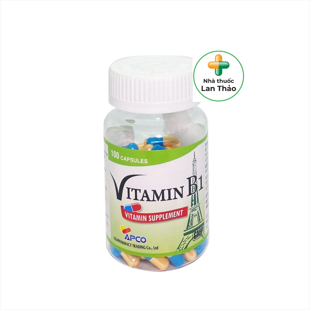 Vitamin b1 150mg apco chai 100 viên