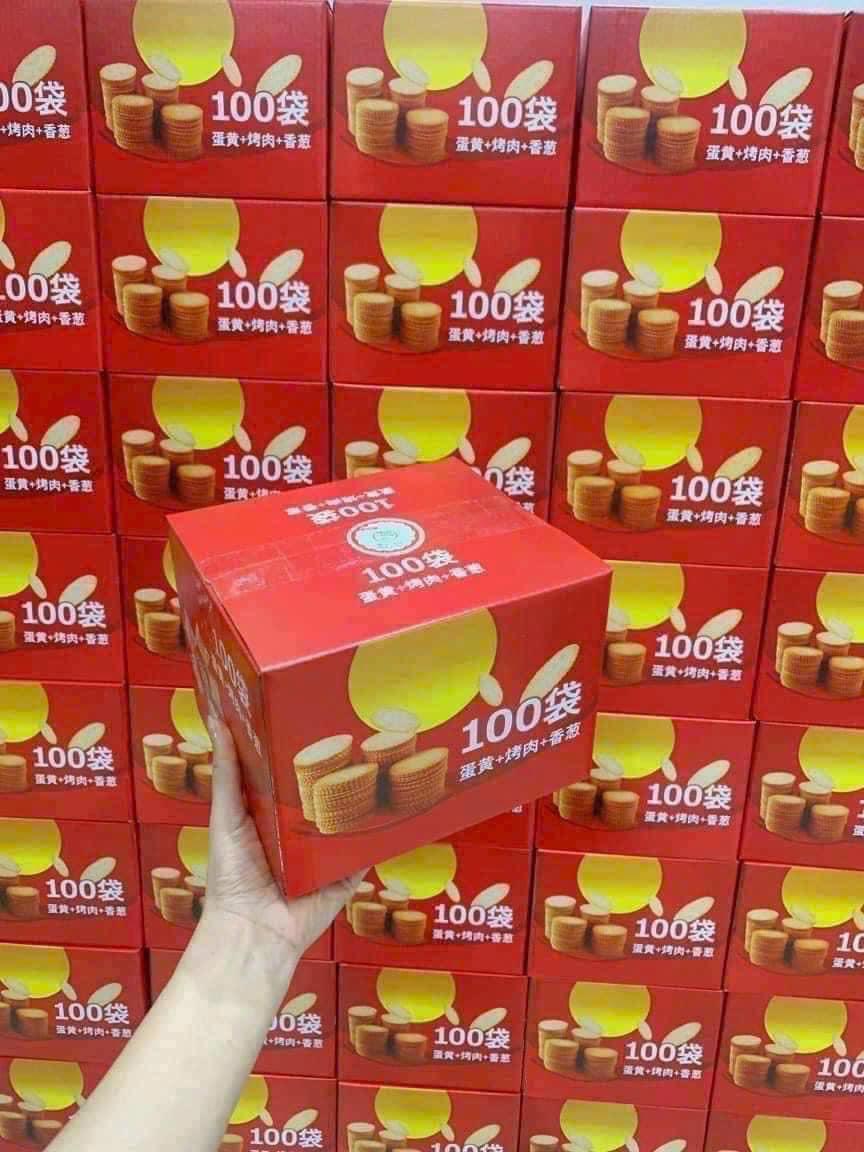Bánh quy đồng tiền nội địa trung siêu ngon - thùng 1000g