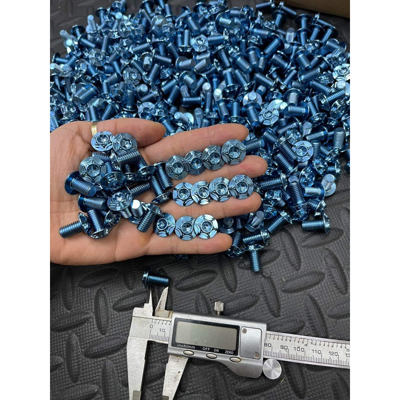 Ốc 8li15 sao 2 tầng titanium gr5