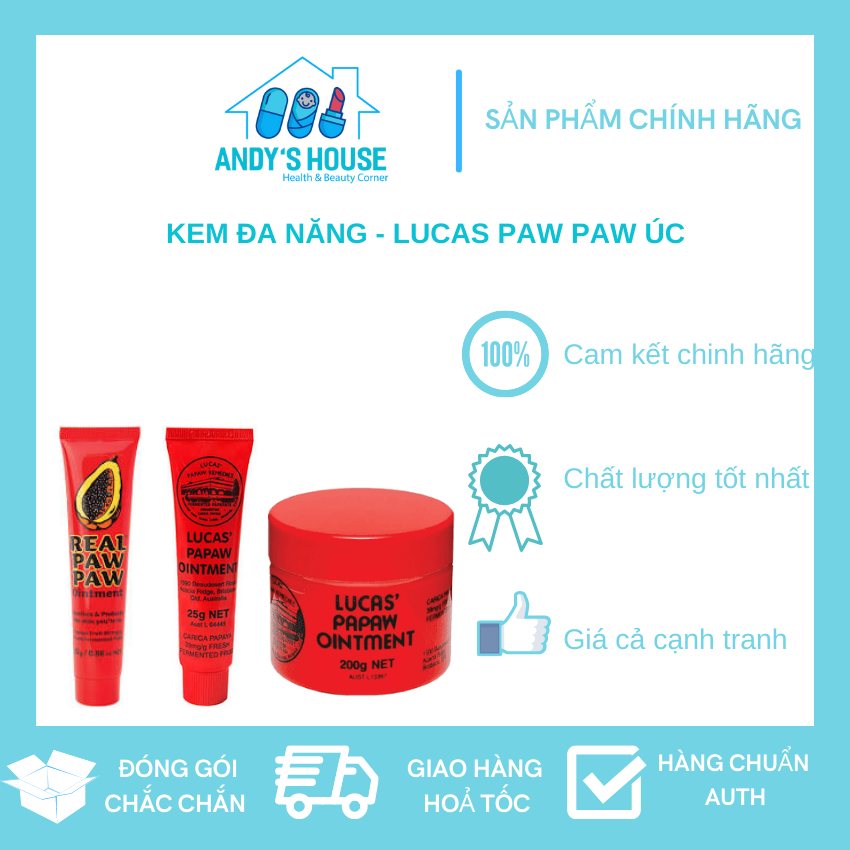 Kem Đa Năng  Lucas Paw Paw Úc