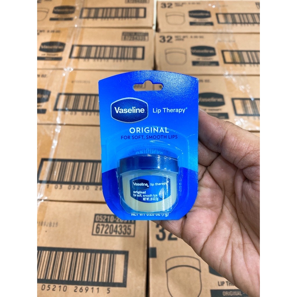 Son dưỡng môi Vaseline 7g mẫu mới Mỹ