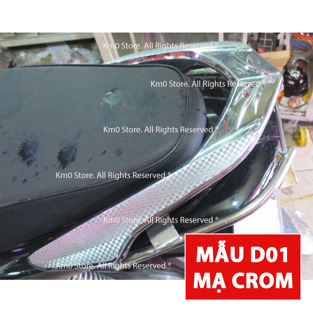 "ỐP" Cảng Sau FUTURE 2018 - 2024 Nhựa Xi M67
