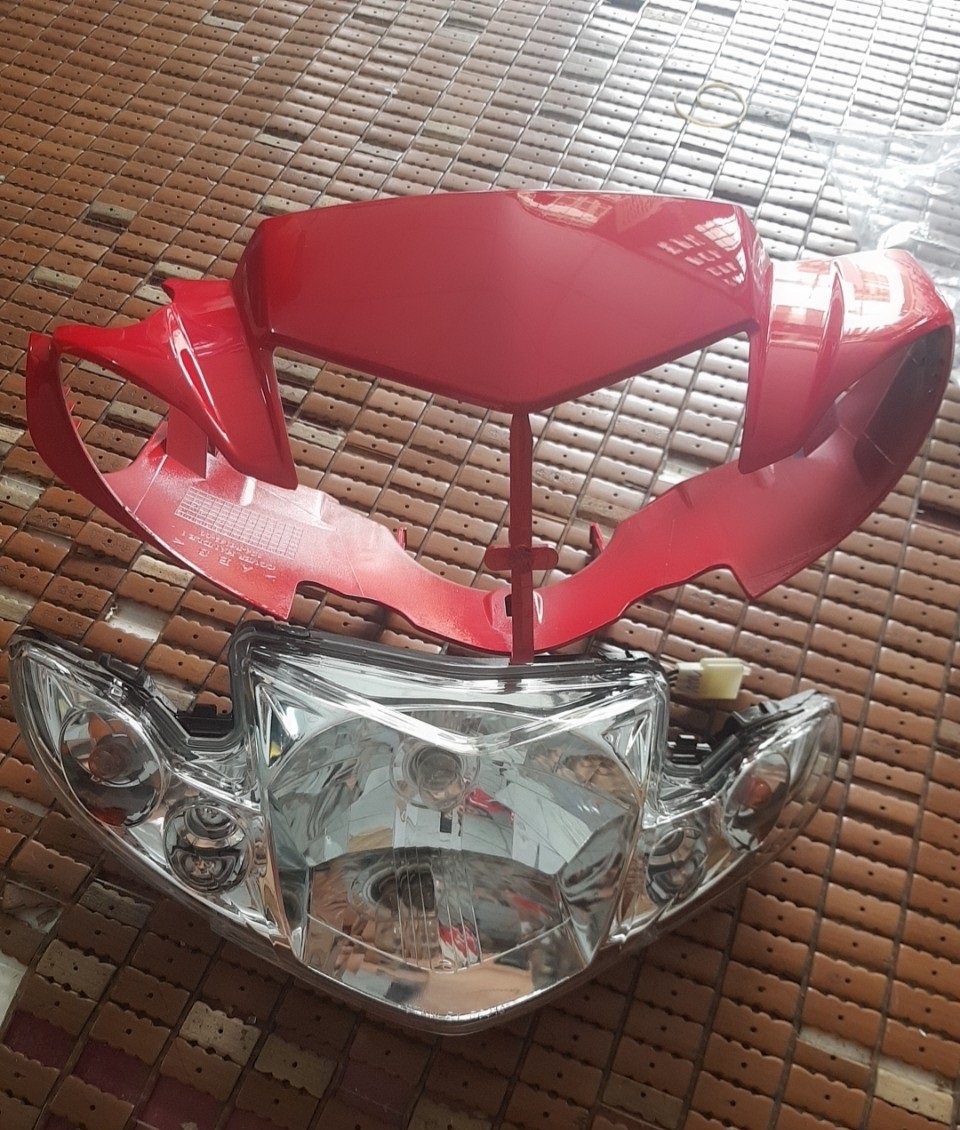 Bộ đầu đèn SIRIUS HELLO bóng zin - kèm ốp đầu đủ màu theo xe