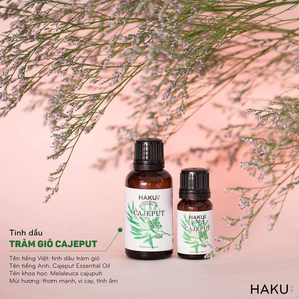 Tinh Dầu Tràm Gió HAKU 10ml