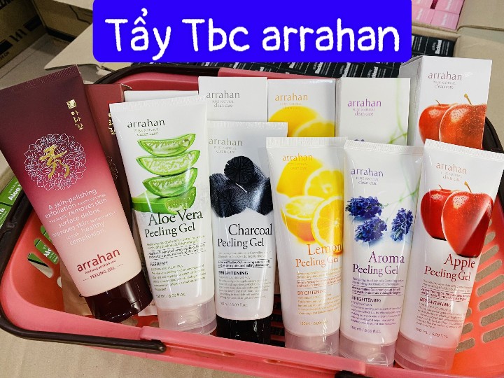 Gel Tẩy Tế Bào Chết Arrahan  180ml-đủ mùi