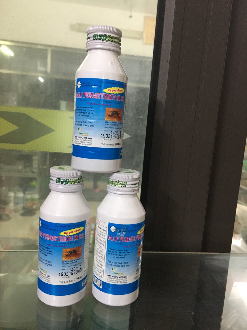 Thuốc diệt muỗi Permethrin 50EC công nghệ ANH QUỐC - 100ml